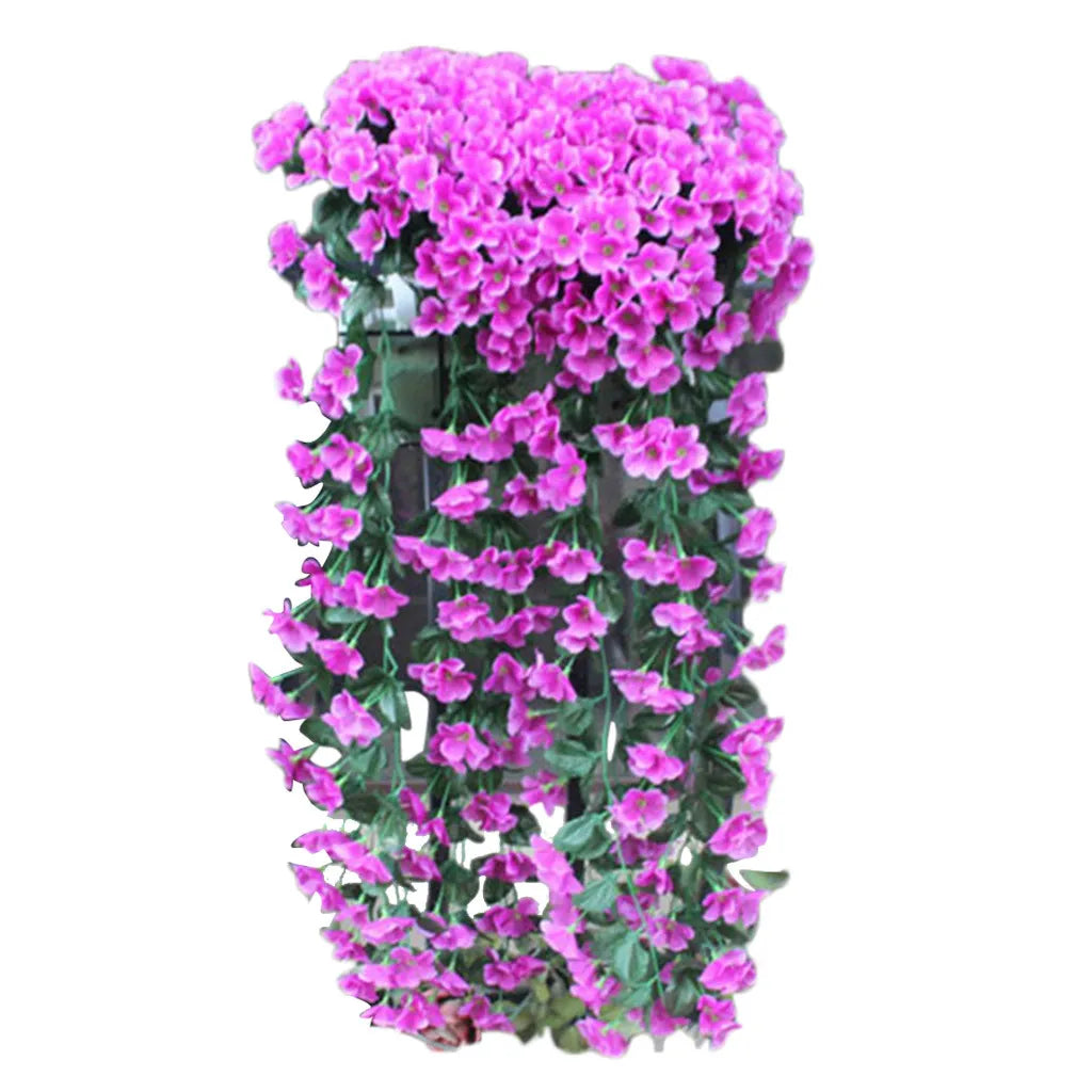 Guirlande de Fleurs Violettes Artificielles™