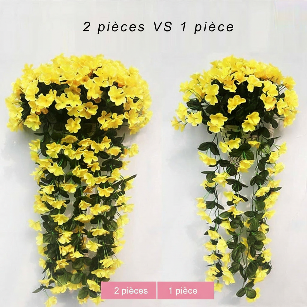 Fleur Suspension Artificielle 90 Cm