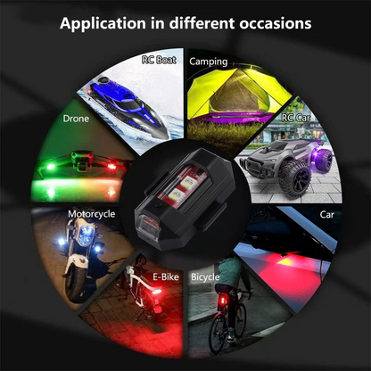 ضوء إشاري مضيء ملون قابل للشحن™