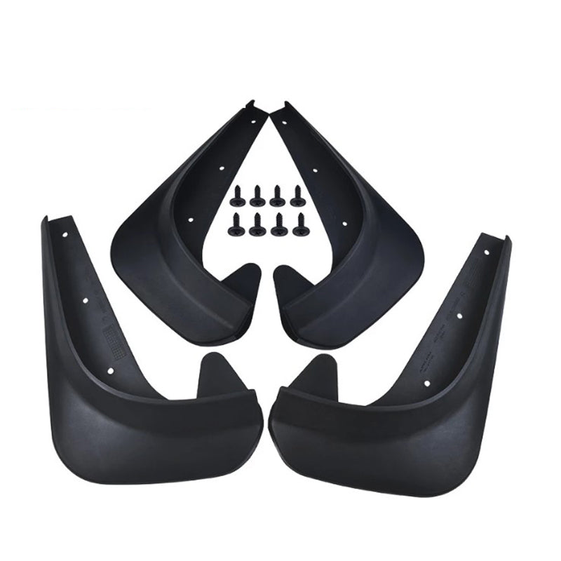 🚗 Garde-boue Universels en Caoutchouc Souple (Kit 4 pièces)