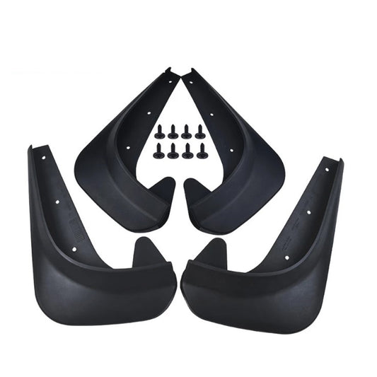🚗 Garde-boue Universels en Caoutchouc Souple (Kit 4 pièces)